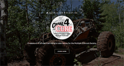 Desktop Screenshot of crawl4cure.org