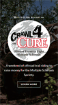 Mobile Screenshot of crawl4cure.org